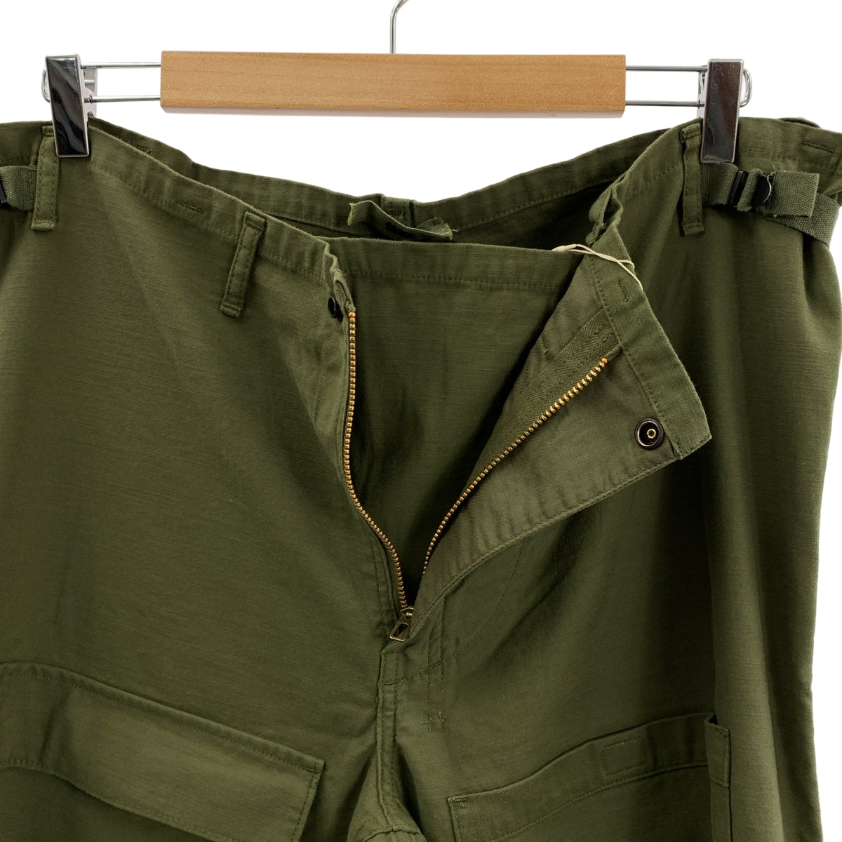 NOWOS / 노워스 | CARGO PANTS 코튼 와이드 카고 팬츠 | M | 여성