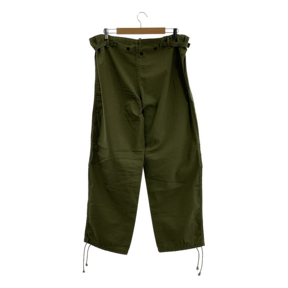 NOWOS / 노워스 | CARGO PANTS 코튼 와이드 카고 팬츠 | M | 여성