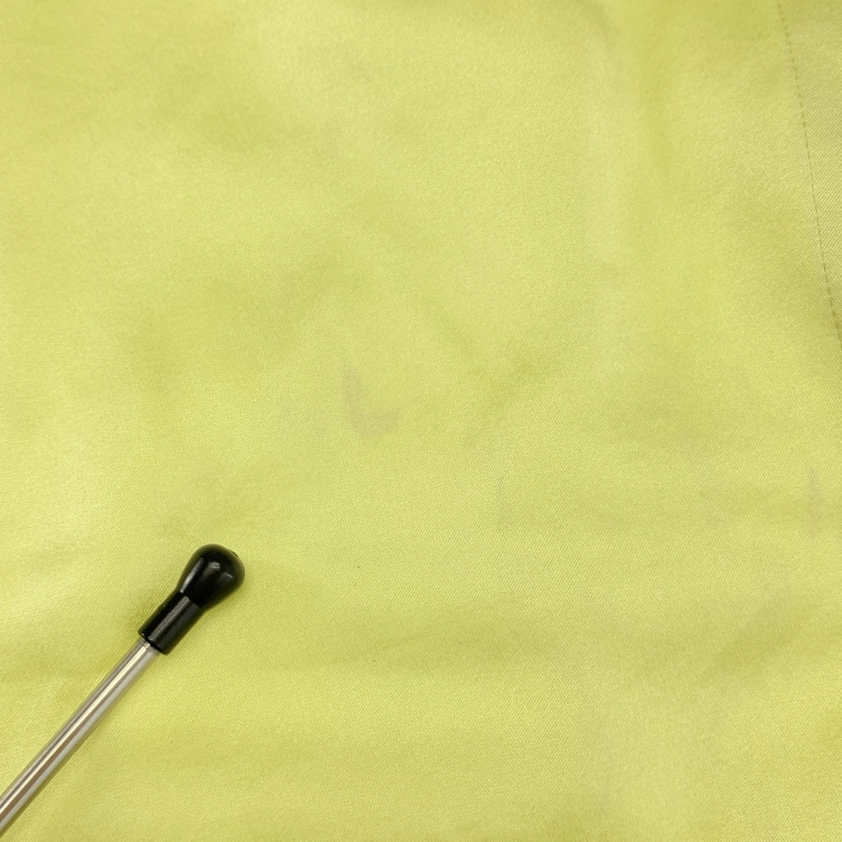 BLAMINK / ブラミンク | シルク ストレッチ フライフロントシャツ | 38 | イエロー | レディース