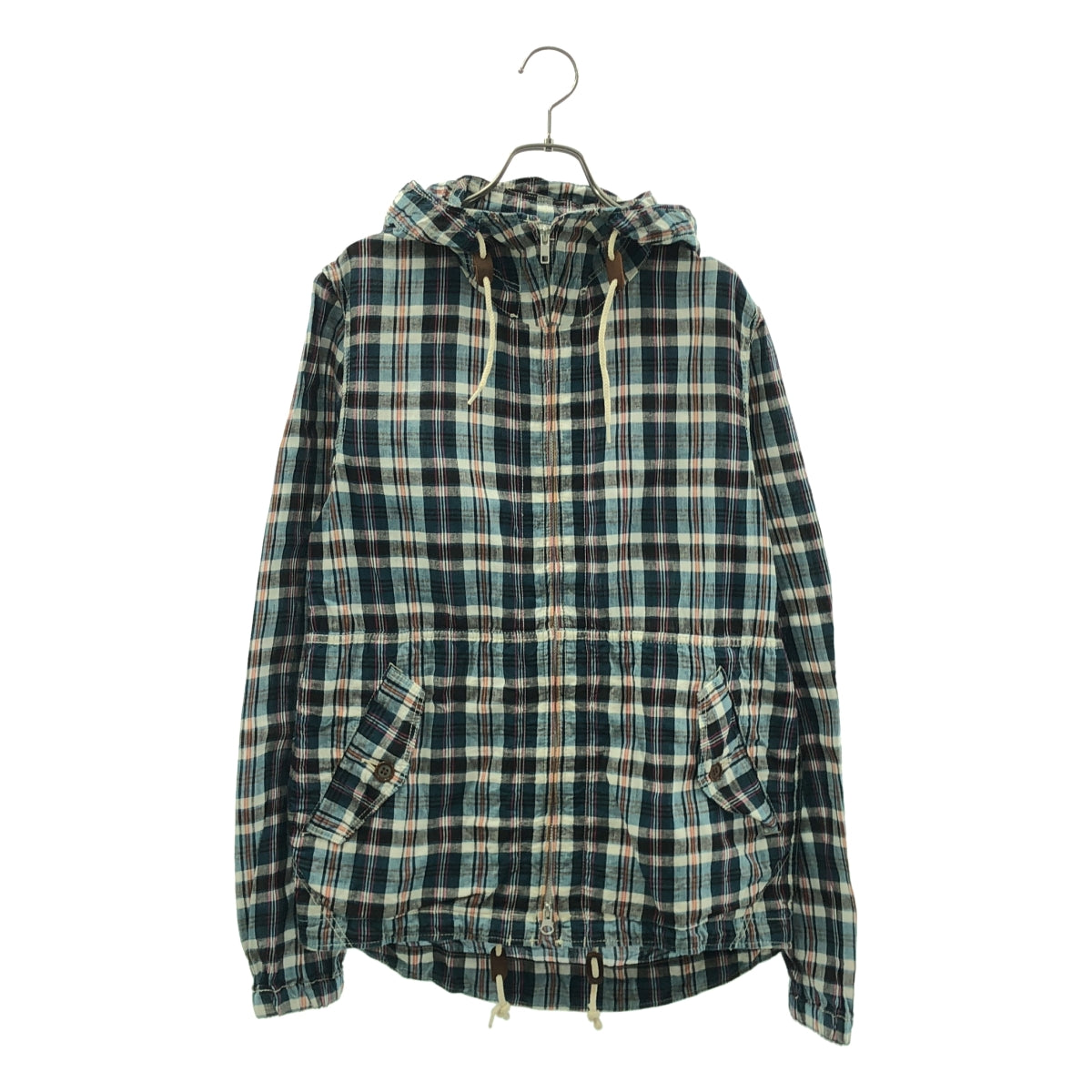 COMME des GARCONS HOMME / コムデギャルソンオム | 2012SS | コットン チェック ジップパーカー | S | メンズ