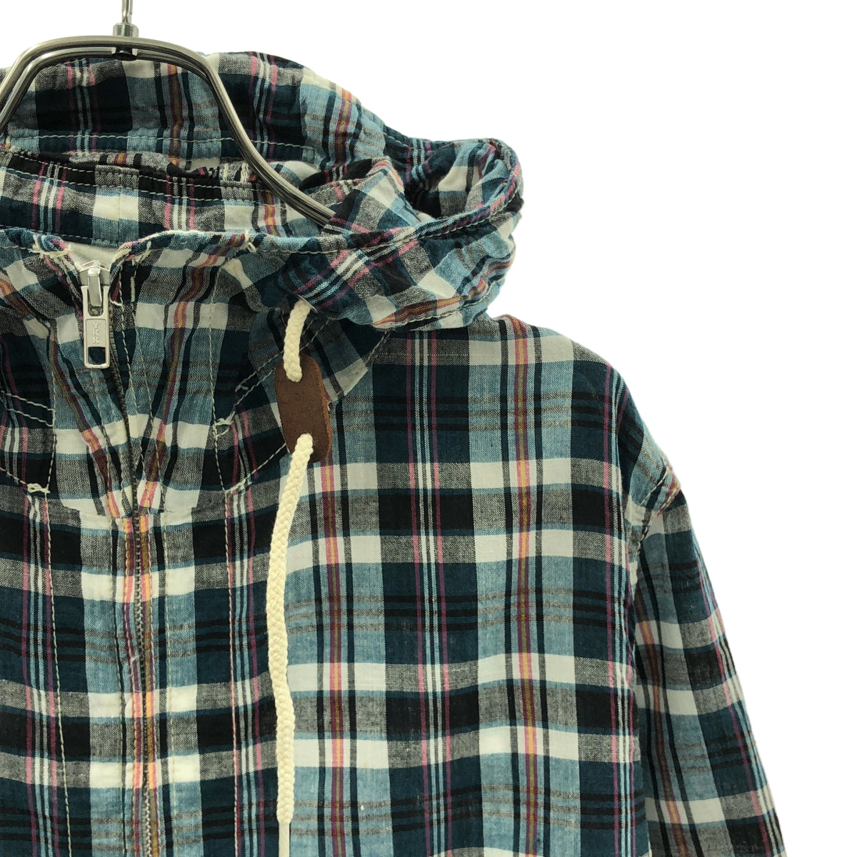 COMME des GARCONS HOMME / コムデギャルソンオム | 2012SS | コットン チェック ジップパーカー | S | メンズ