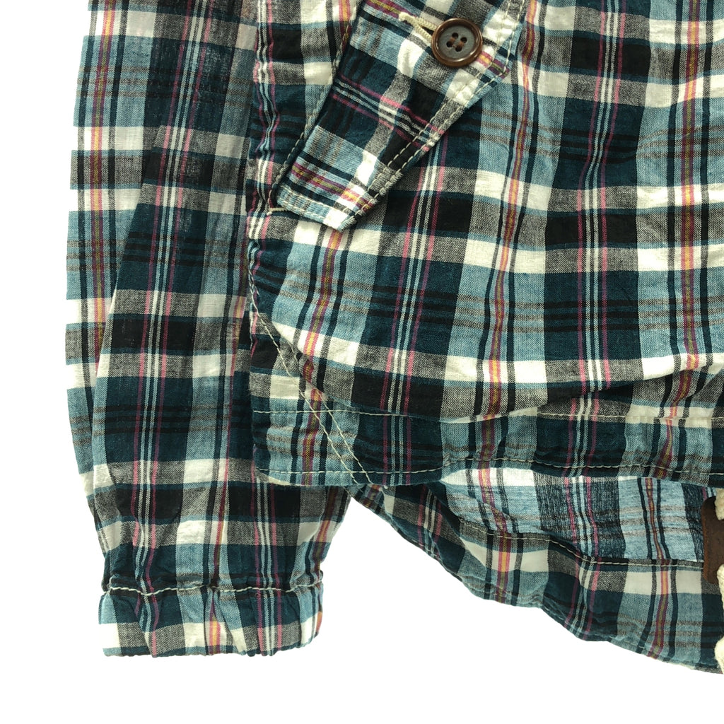 COMME des GARCONS HOMME / コムデギャルソンオム | 2012SS | コットン チェック ジップパーカー | S | メンズ