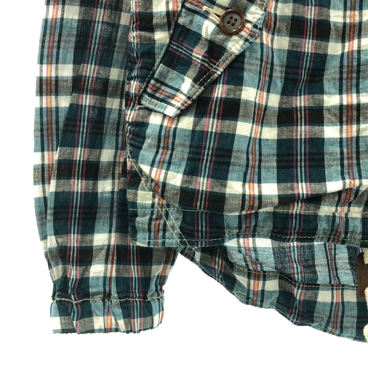 COMME des GARCONS HOMME / コムデギャルソンオム | 2012SS | コットン チェック ジップパーカー | S | メンズ