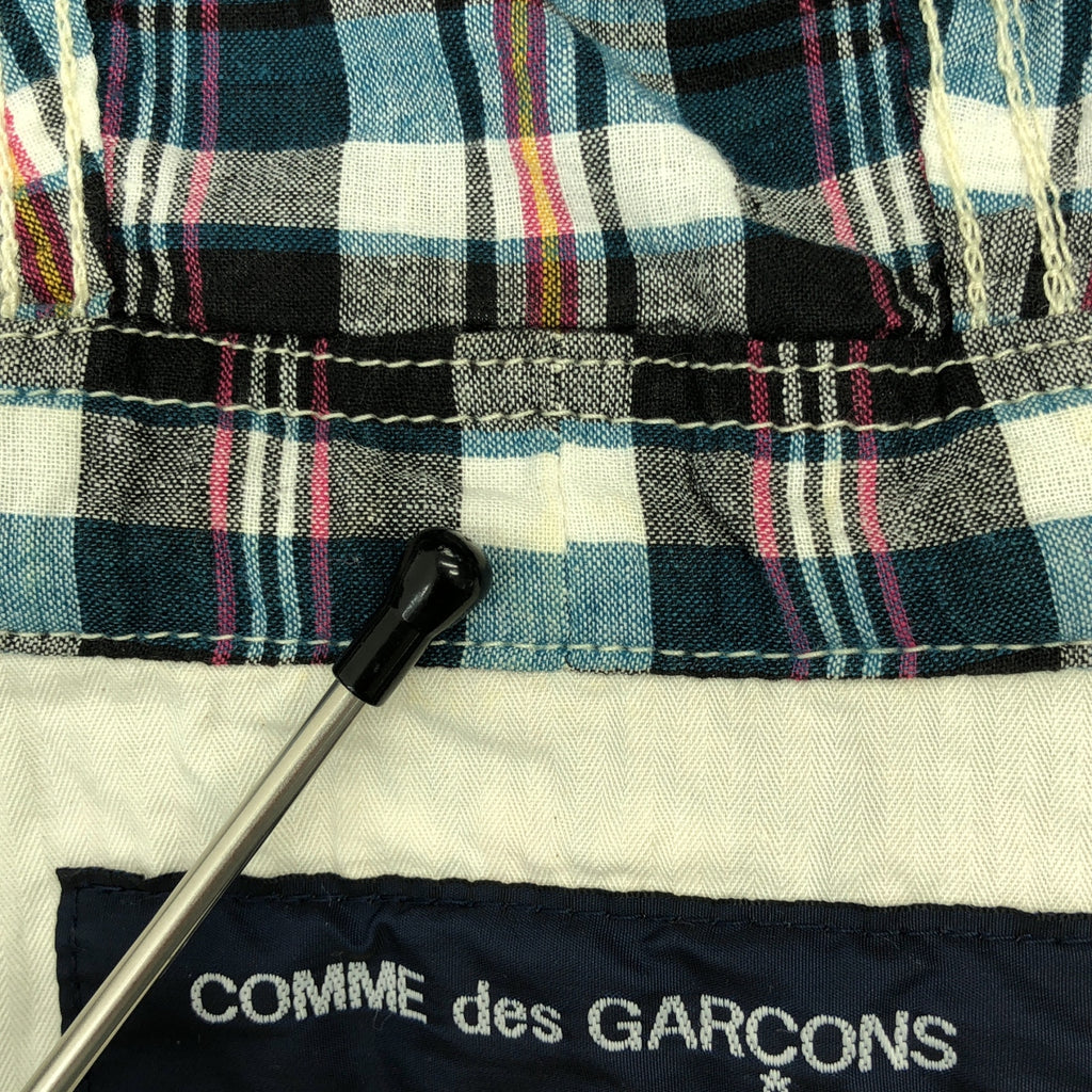 COMME des GARCONS HOMME / コムデギャルソンオム | 2012SS | コットン チェック ジップパーカー | S | メンズ