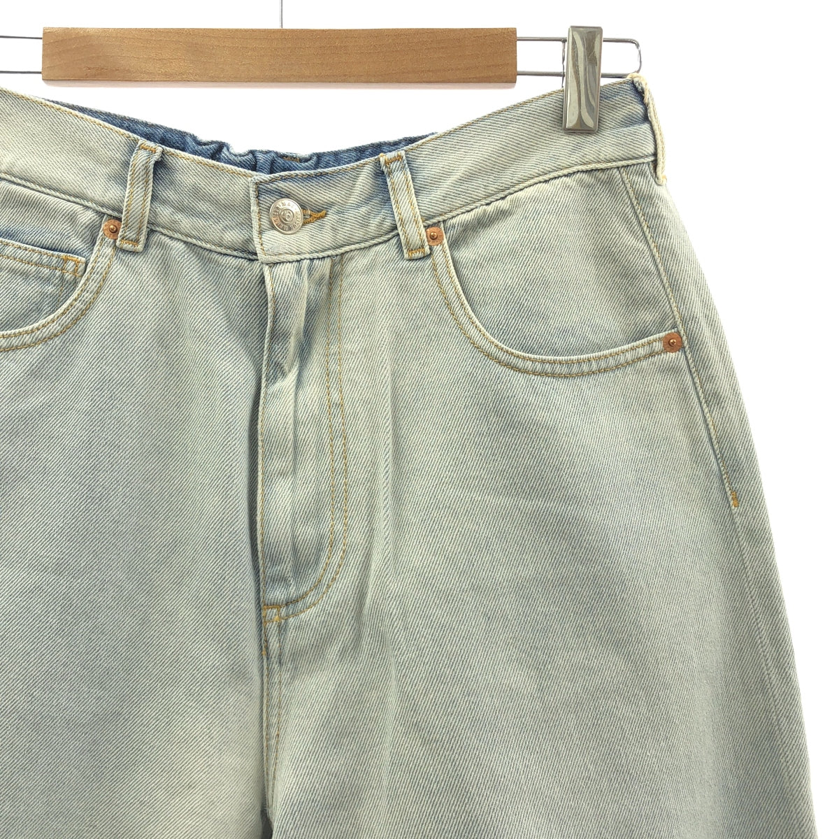 MM6 Maison Margiela / エムエムシックスメゾンマルジェラ | 2022SS | ダメージ加工 デニムパンツ | 16 | レディース