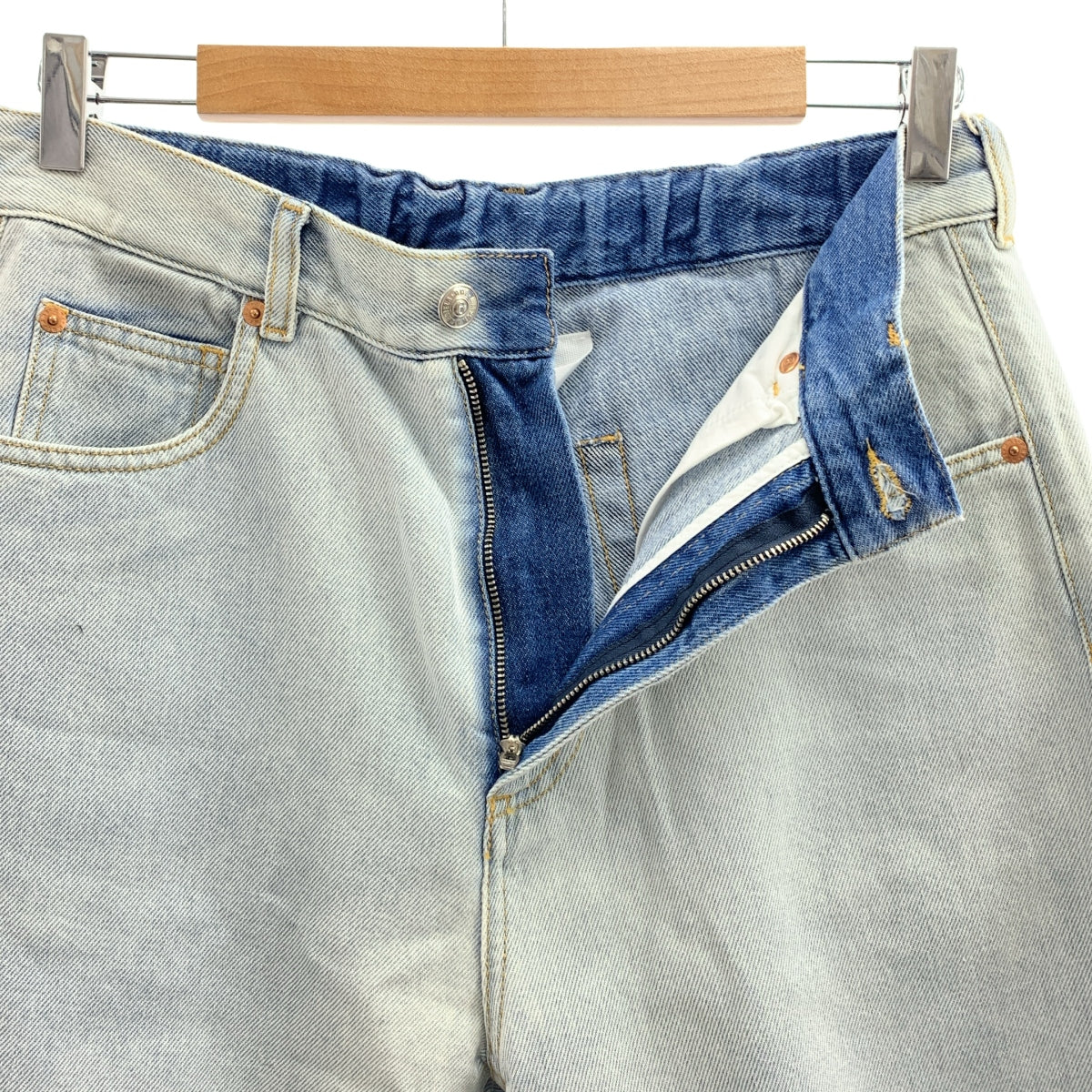 MM6 Maison Margiela / エムエムシックスメゾンマルジェラ | 2022SS | ダメージ加工 デニムパンツ | 16 | レディース