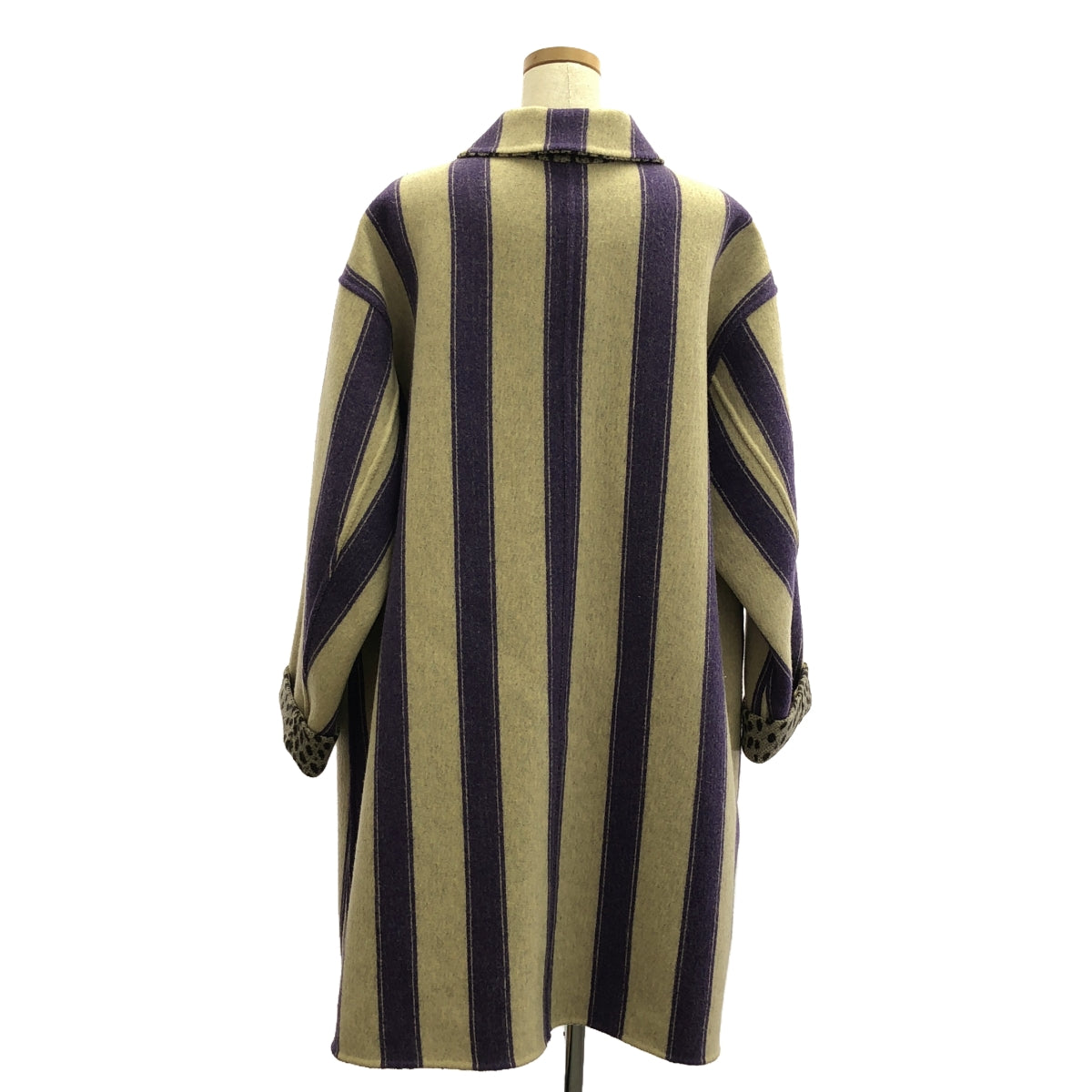 jonnlynx / John Links | double face coat / cashmere wool double face reversible coat | M | Women's