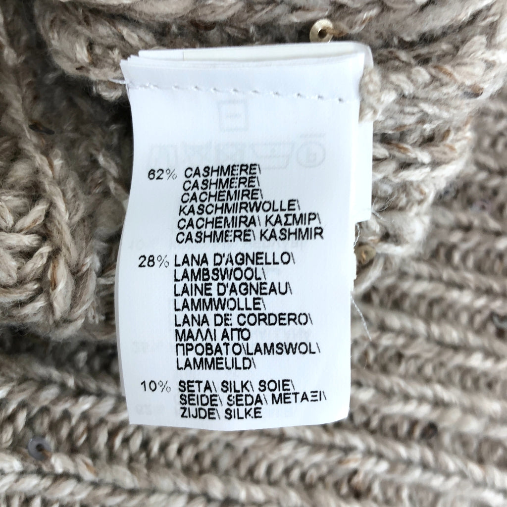 BRUNELLO CUCINELLI / ブルネロクチネリ | カシミヤ ウール フーデッド ニットベスト | XS | レディース