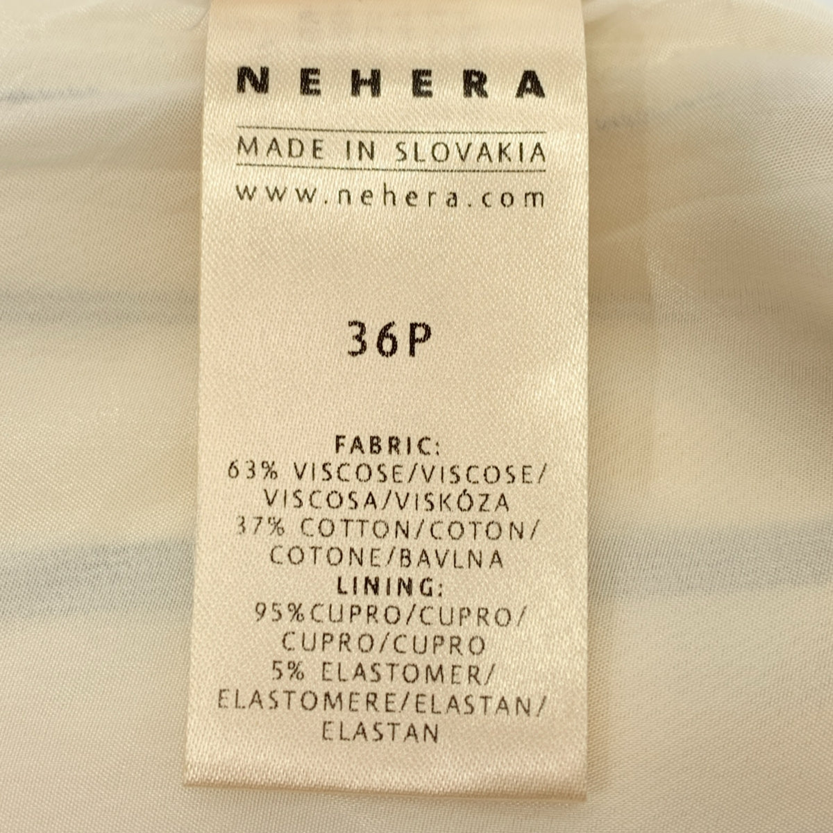 NEHERA | 條紋吊帶洋裝 | 36 | 象牙白 | 女款