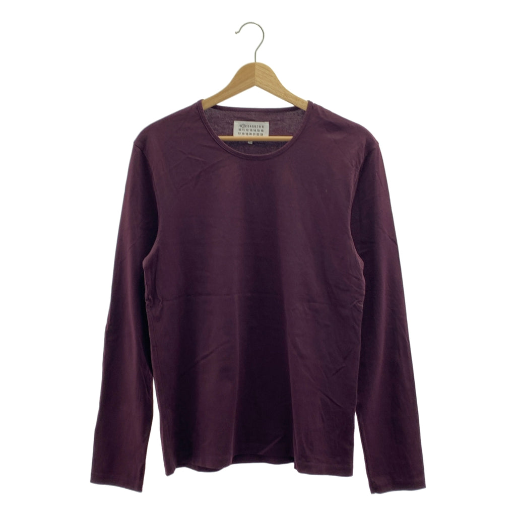 Maison Margiela / メゾンマルジェラ | コットン クルーネック ロングスリーブTシャツ | 1 | レディース