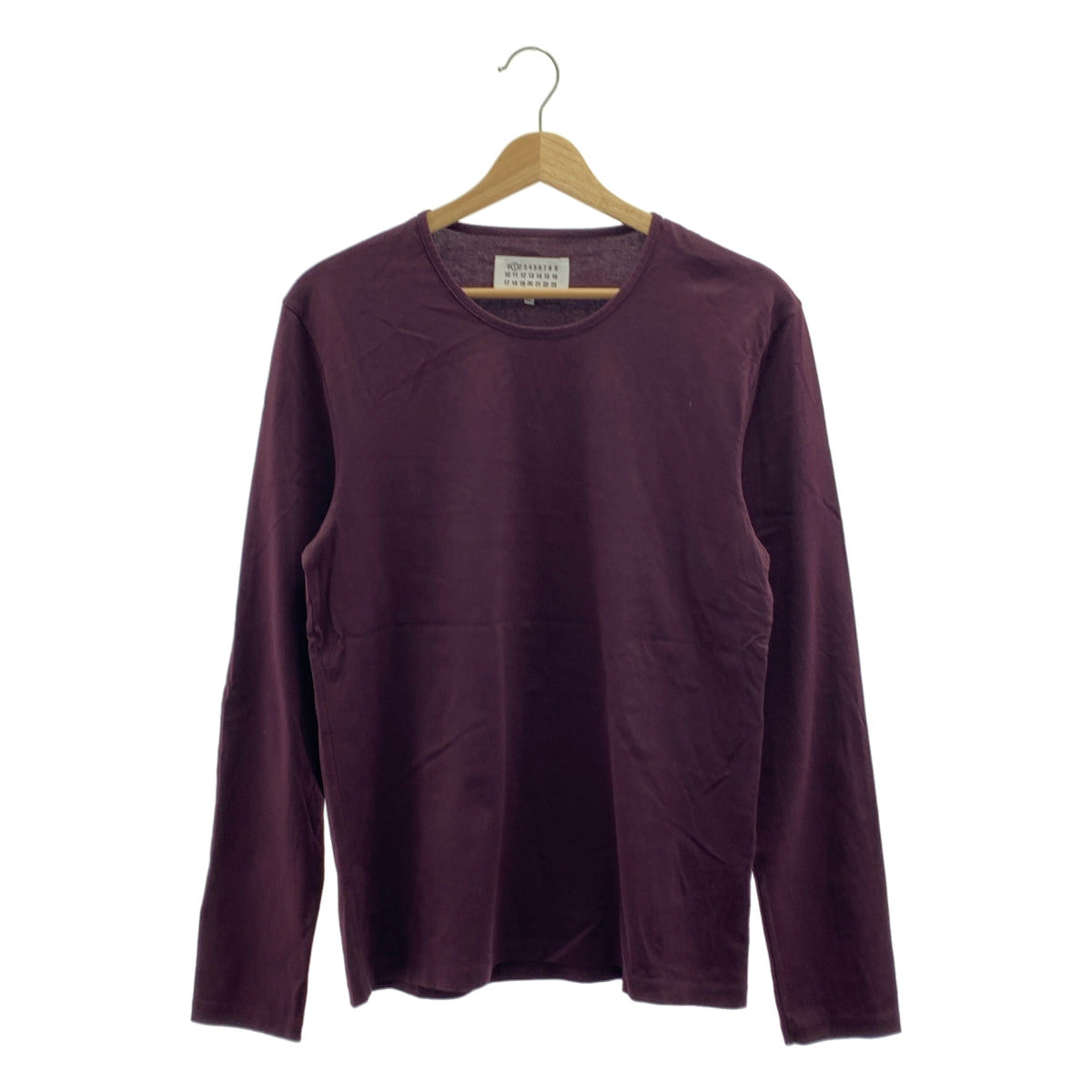 Maison Margiela / メゾンマルジェラ | コットン クルーネック ロングスリーブTシャツ | 1 | レディース