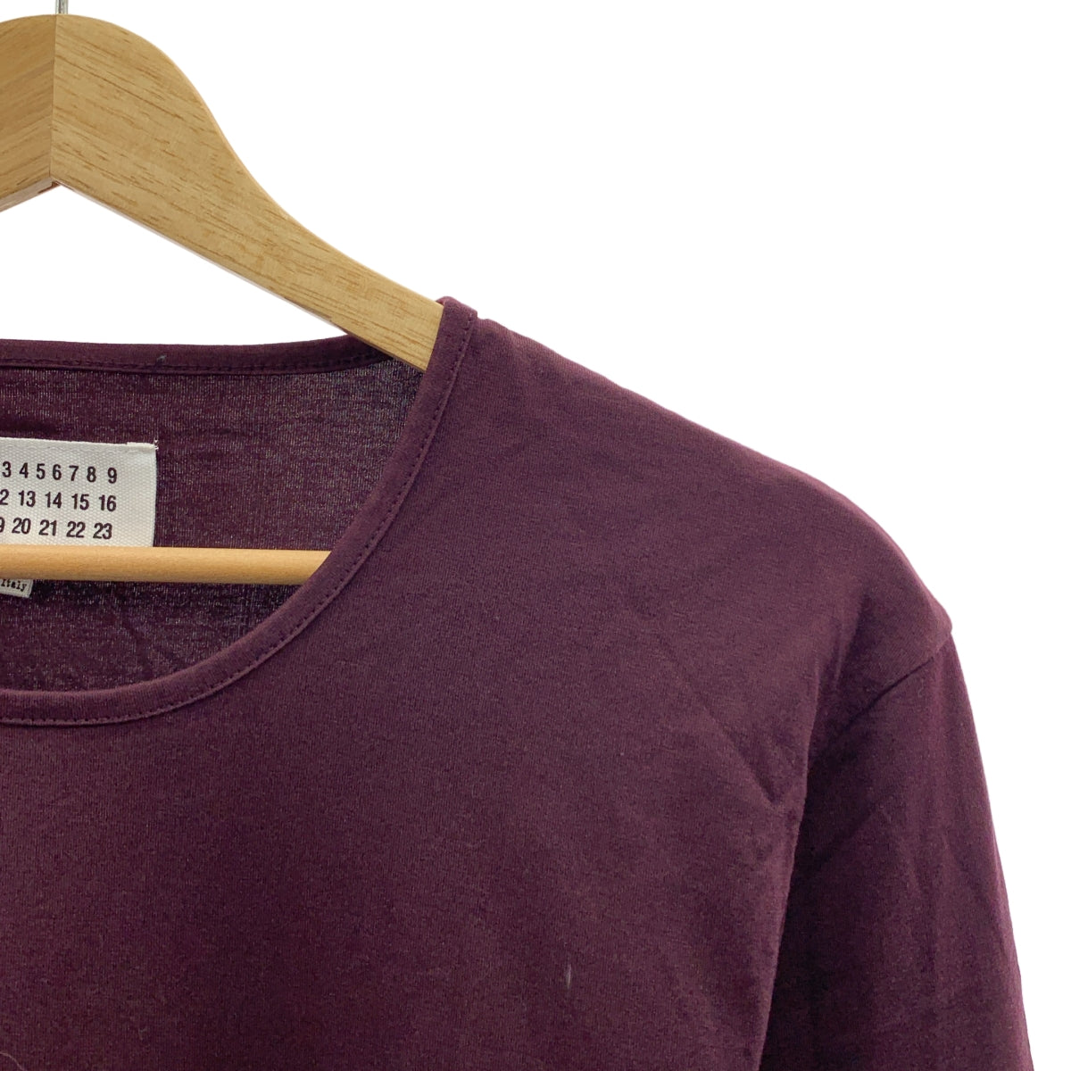 Maison Margiela / メゾンマルジェラ | コットン クルーネック ロングスリーブTシャツ | 1 | レディース