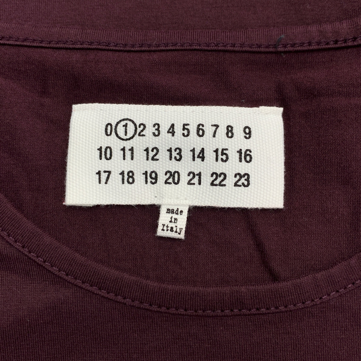 Maison Margiela / メゾンマルジェラ | コットン クルーネック ロングスリーブTシャツ | 1 | レディース