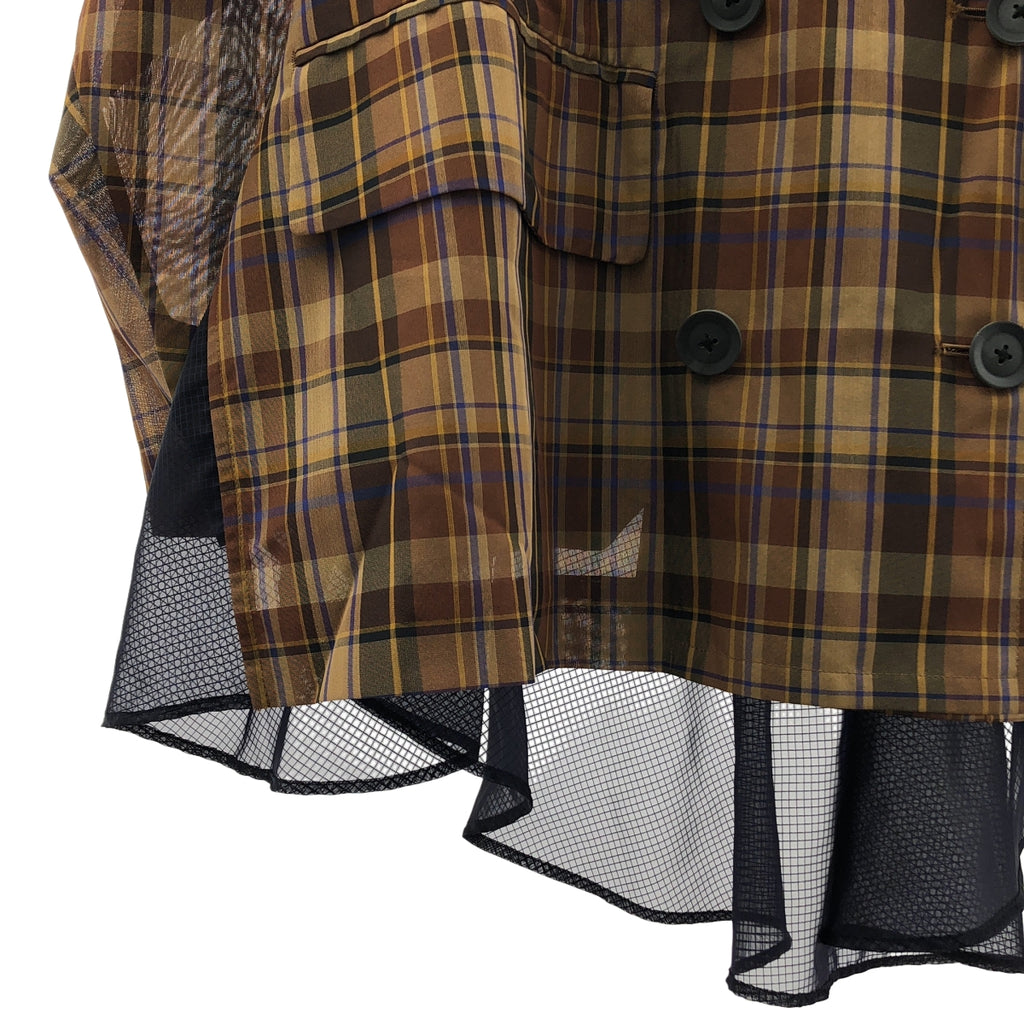 kolor / 컬러 | 체크 도킹 오버 사이즈 재킷 | 1 |