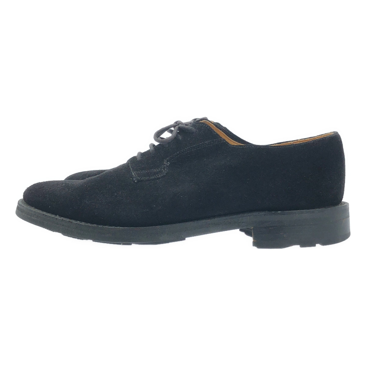clarks / クラークス | プレーントゥ スエードシューズ イングランド製 | 8 | ブラック | メンズ