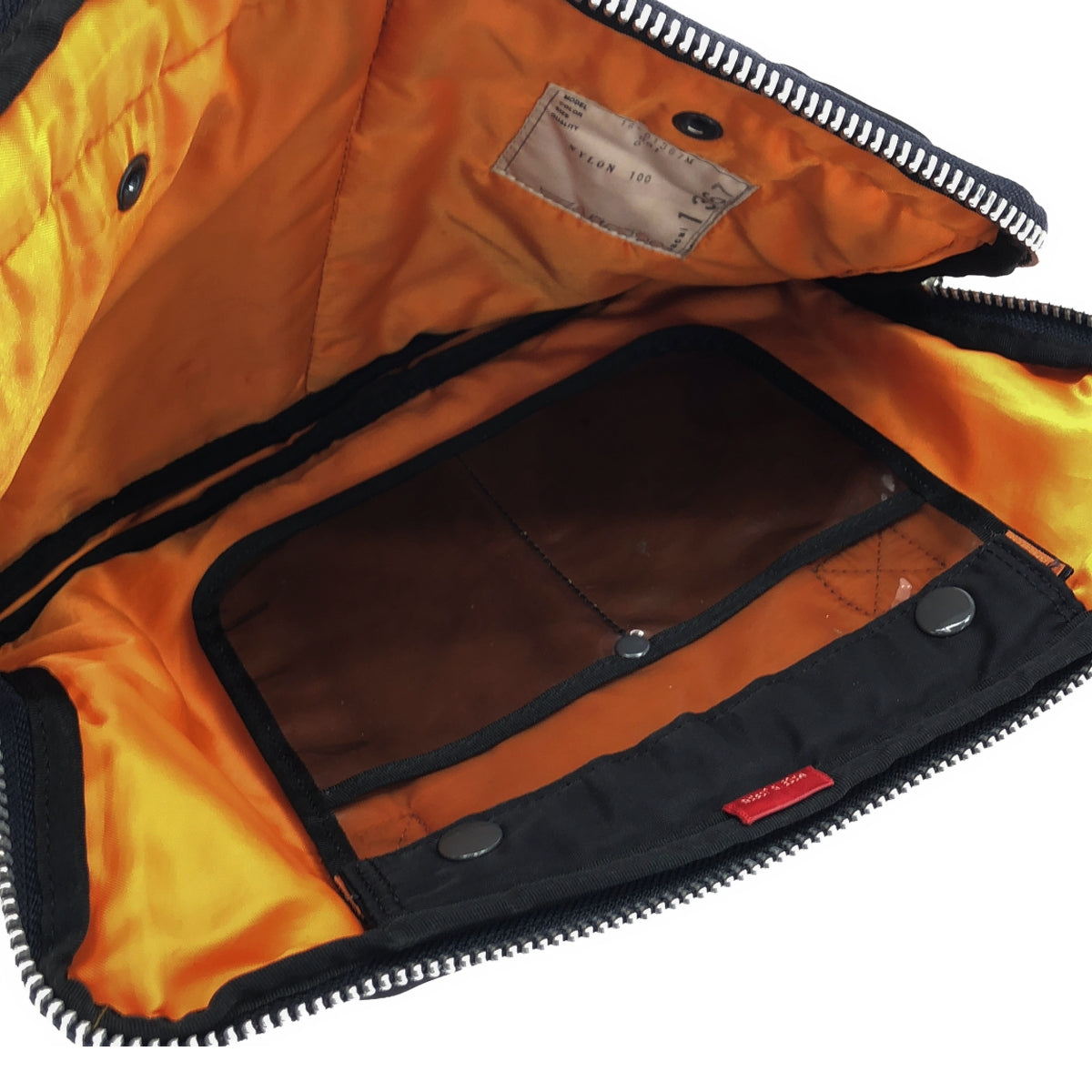 sacai / Sacai | × PORTER / Porter TANKER CLUTCH BAG / Tanker 手拿包 |深海軍藍 |男士