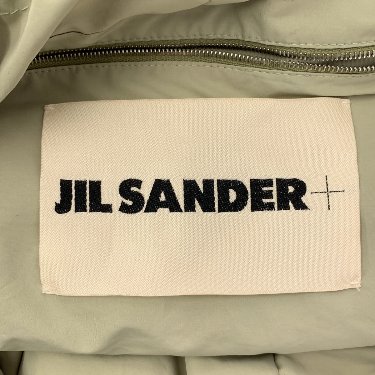 【미품】 JIL SANDER + / 질 썬더 플러스 | 2way 숄더 첨부 드로 스트링 토트 백 | 라이트 그레이 계 | 여성