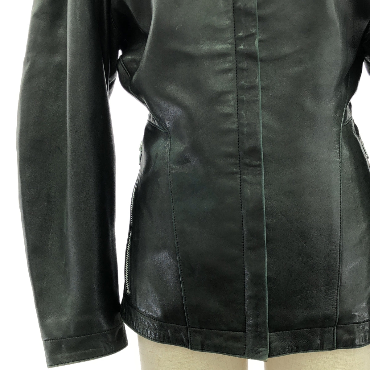 ALAIA / Azzedine Alaia / Leather jacket | 38 | Women's