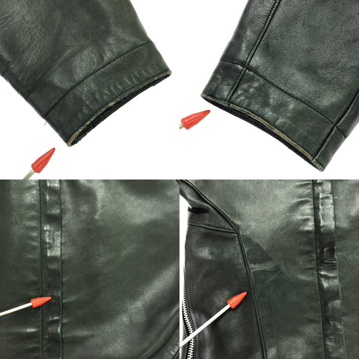 ALAIA / Azzedine Alaia / Leather jacket | 38 | Women's