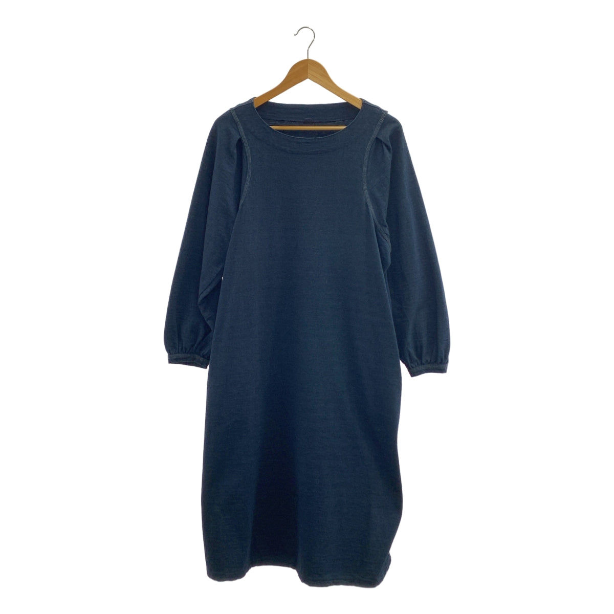45r / フォーティファイブアール | コットン インディゴ染め ワンピース | 0 | レディース