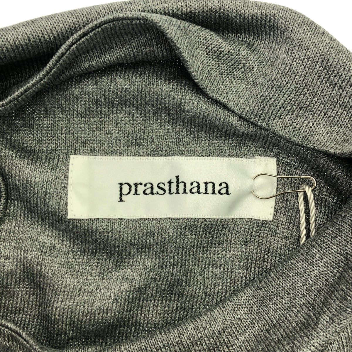 prasthana / 프라스타나 | high neck (rayon jersey) 니트 | M | 남성