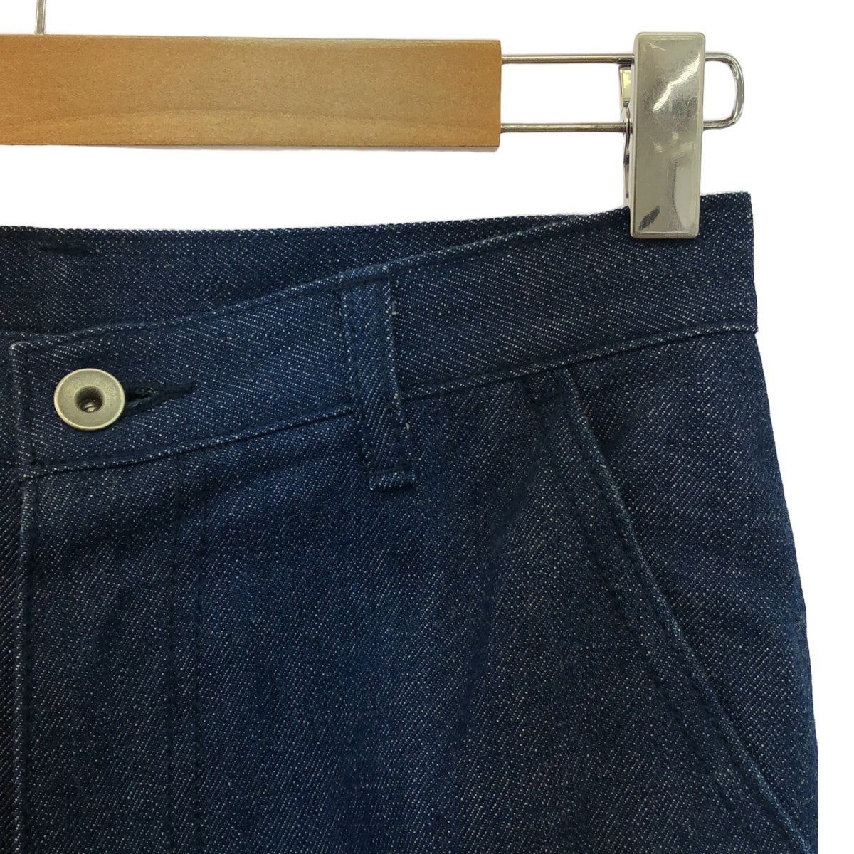 JUN MIKAMI / 준미카미 | 데님 플레어 팬츠 | S | 인디고 | 여성