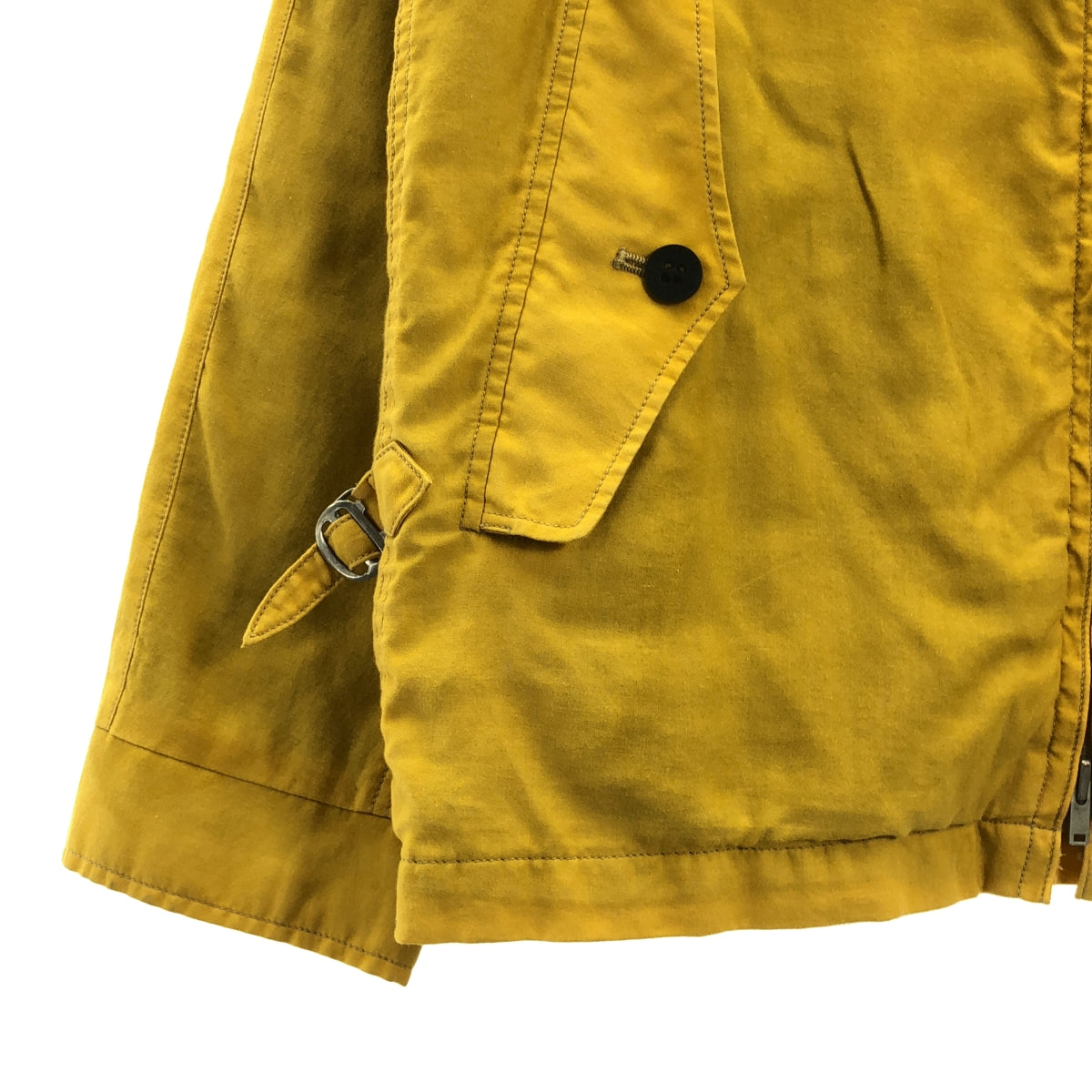 OLD JOE BRAND / 올드 조 | OILED DRIVING JACKET / 오일 드라이빙 스윙 탑 재킷 / 총 무늬 안감 | 38 | 겨자 계열 | 남성