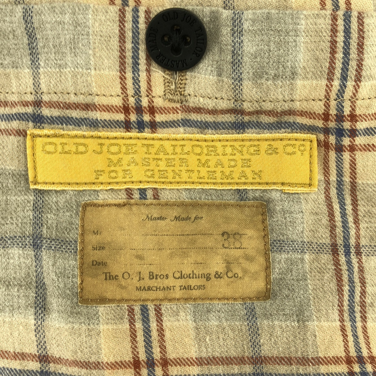 OLD JOE BRAND / 올드 조 | OILED DRIVING JACKET / 오일 드라이빙 스윙 탑 재킷 / 총 무늬 안감 | 38 | 남성