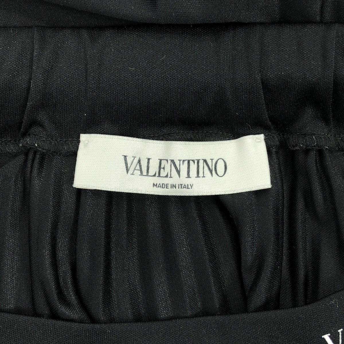 VALENTINO / ヴァレンティノ | Pleated Tech Jersey & Lace Skirt レース切替 ジャージー プリーツスカート | XS | レディース