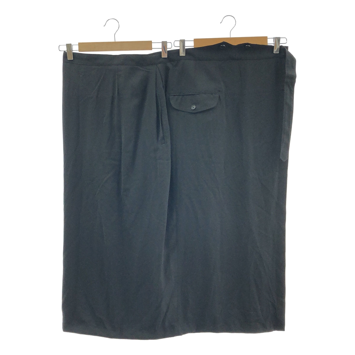YOHJI YAMAMOTO POUR HOMME / ヨウジヤマモトプールオム | 2024AW | Cu/Ry/S GABARDINE PEG TOP SKIRT / アジャスター ワイド スカート | 3 | メンズ