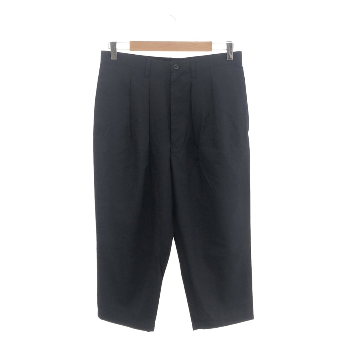 tricot COMME des GARCONS / トリココムデギャルソン | 2014AW | ウール 2タック ワイドスラックス | M | ネイビー | レディース