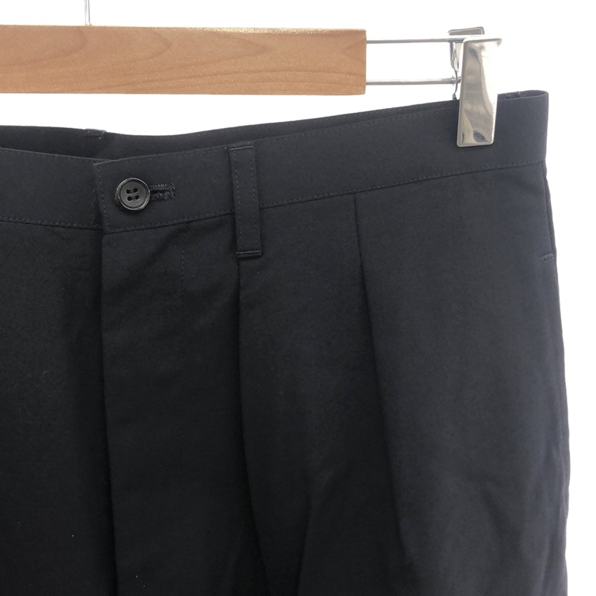 tricot COMME des GARCONS / トリココムデギャルソン | 2014AW | ウール 2タック ワイドスラックス | M | ネイビー | レディース