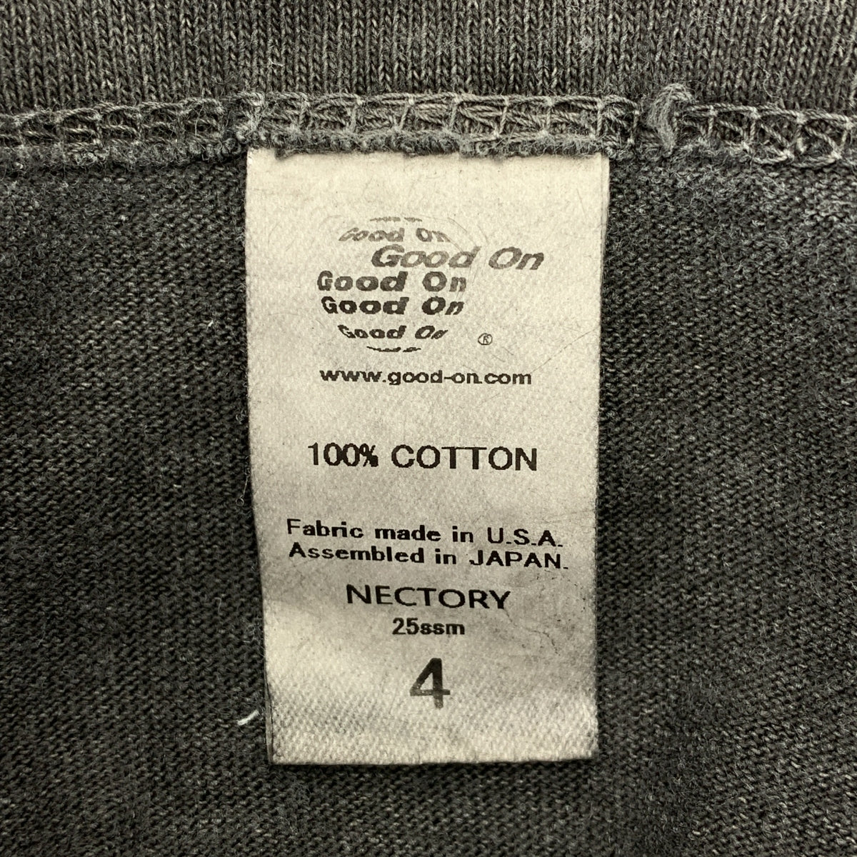 TROVE / トローブ | 2025SS | 和robe / × GOOD ON JUBAN TEE PIGMENT DYE 顔料染め ジュバンTシャツ | 4 | メンズ