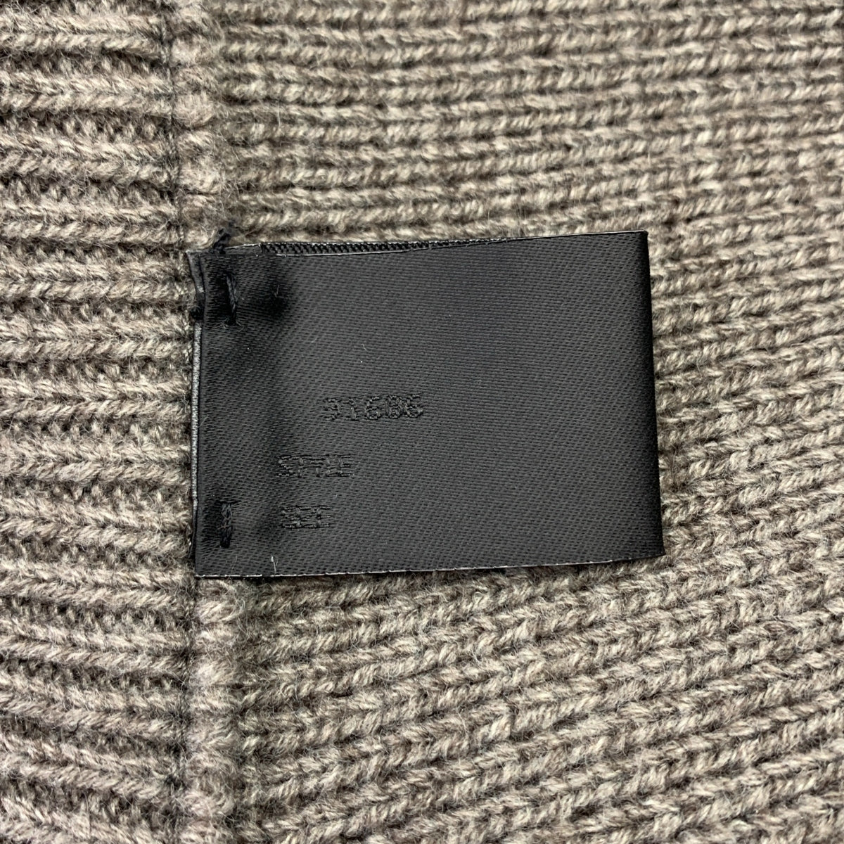 N.HOOLYWOOD / エヌハリウッド | ウール レザーロゴジップ コンパイル ドライバーズ オーバー ニット ジャケット | 40 | メンズ