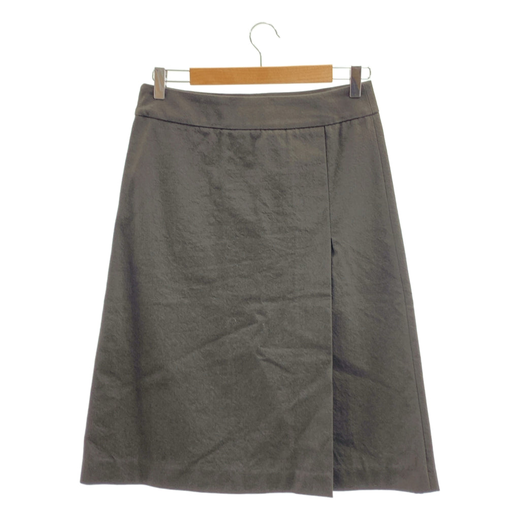 MARNI / マルニ | レザーパイピング サイドジップ スカート | 38 | レディース