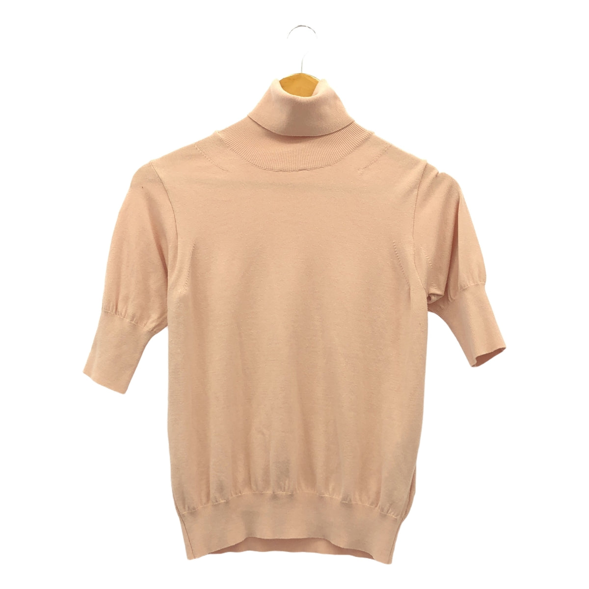 SEVEN TEN by MIHO KAWAHITO / 세븐틴 바이 미호카와히토 | 레이온 터틀넥 니트 풀오버 | S | 핑크 | 여성