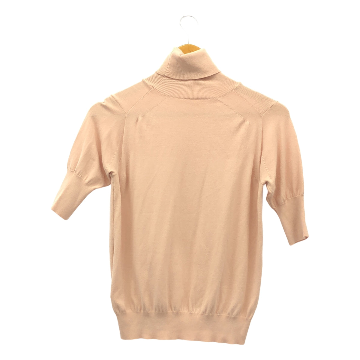 SEVEN TEN by MIHO KAWAHITO / 세븐틴 바이 미호카와히토 | 레이온 터틀넥 니트 풀오버 | S | 핑크 | 여성