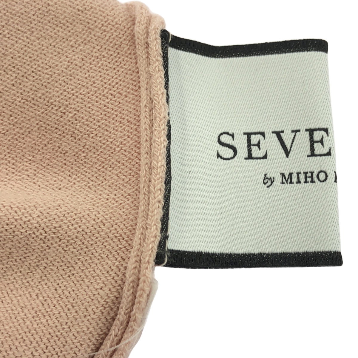 SEVEN TEN by MIHO KAWAHITO / セブンテンバイミホカワヒト | レーヨン タートルネック ニット プルオーバー | S | ピンク | レディース