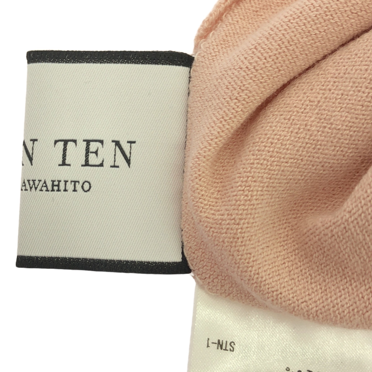 SEVEN TEN by MIHO KAWAHITO / セブンテンバイミホカワヒト | レーヨン タートルネック ニット プルオーバー | S | ピンク | レディース