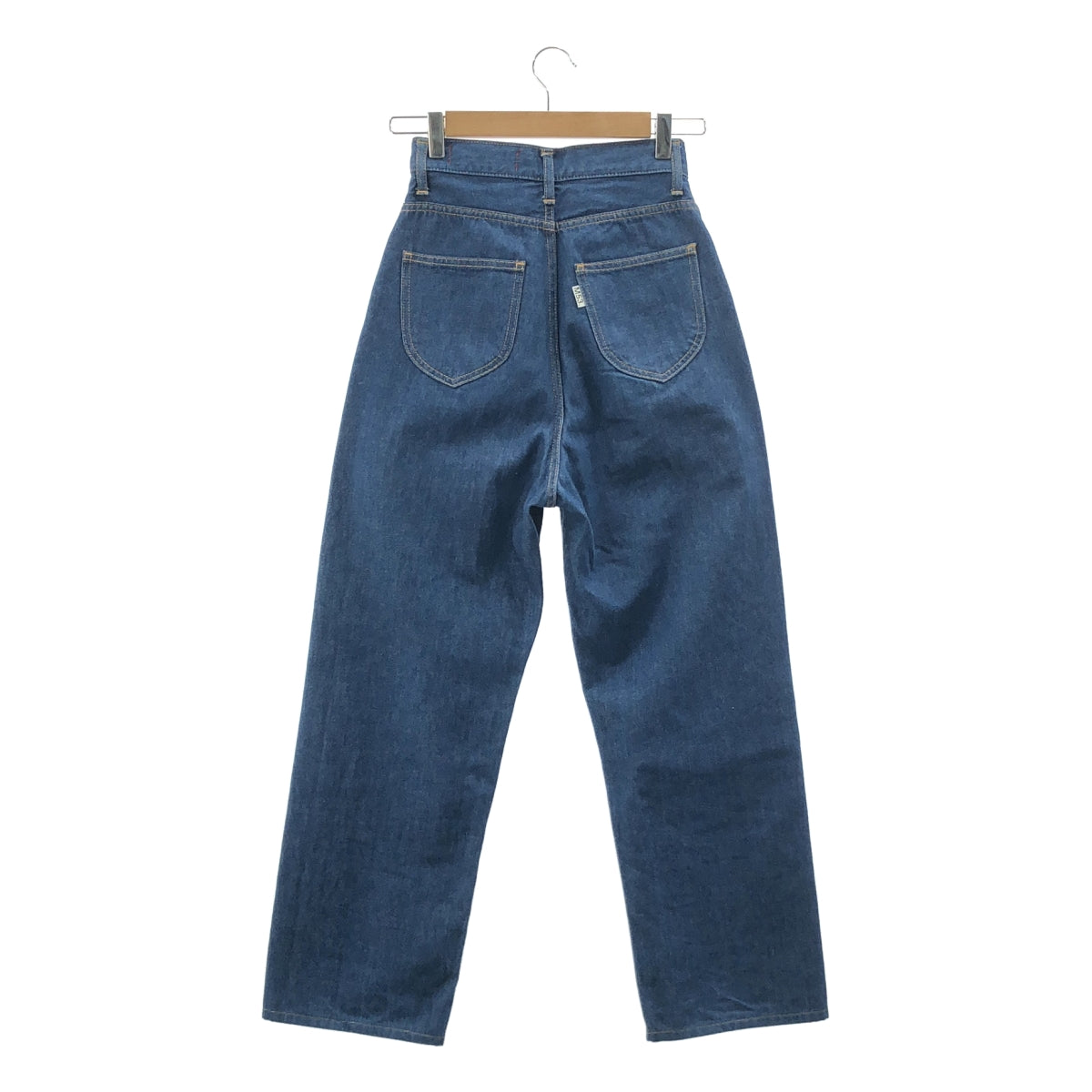 【美品】  M53. / エムゴーサン | NORMA JEAN ハイライズ テーパード デニムパンツ | 0 | インディゴ | レディース