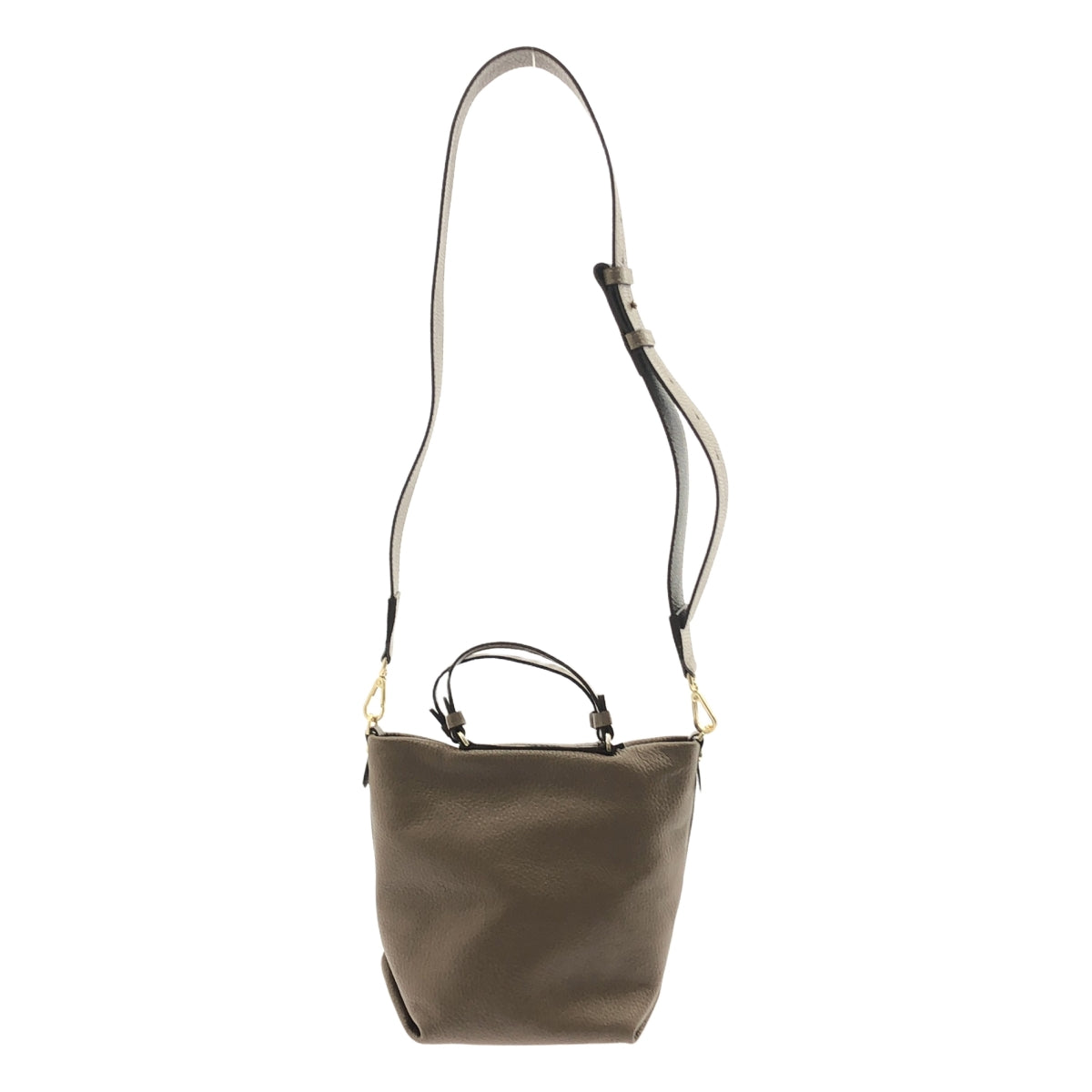 【新品】  LORISTELLA / ロリステッラ | レザー ハンドバッグ | ブラウン | レディース