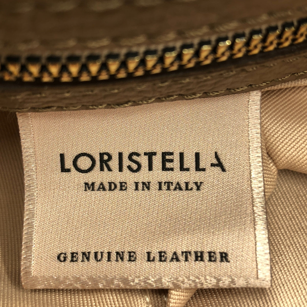 【新品】  LORISTELLA / ロリステッラ | レザー ハンドバッグ | ブラウン | レディース