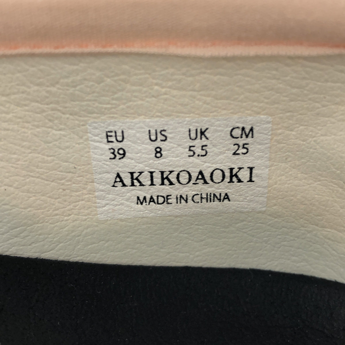 AKIKOAOKI | 吉賽兒緞帶鞋 | 25 | 粉紅 | 女款