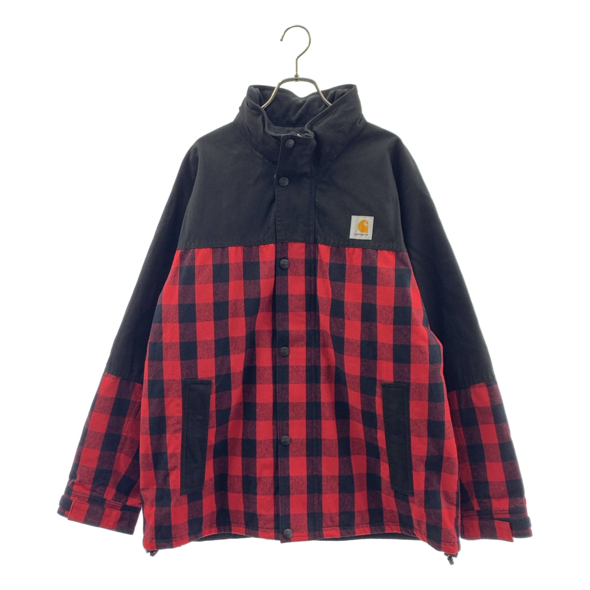 eye JUNYA WATANABE COMME des GARCONS MAN / 아이준야 와타나베 맨 | 2024AW | × Carhartt / 코튼 버팔로 체크 퀼팅 재킷 | M | 남성