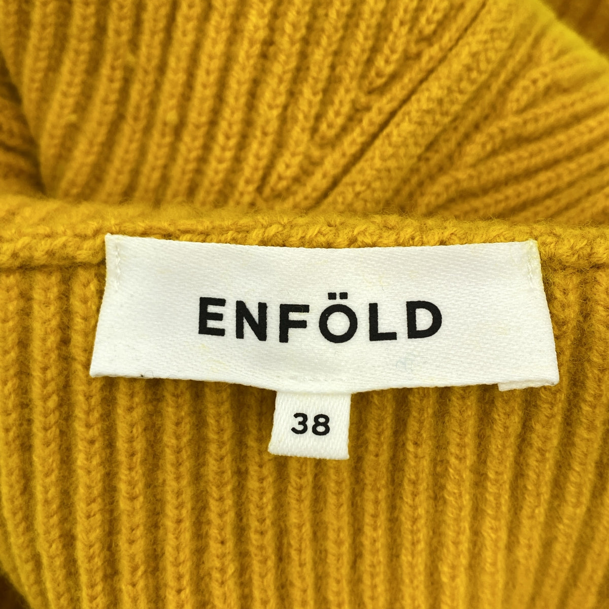 ENFOLD | 四向短版套頭衫 | 羅紋針織短版套頭衫 | 38碼 | 女款
