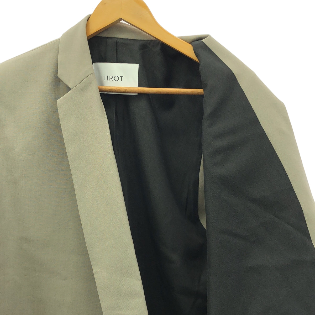 IIROT / Irot | Mohair poplin Tailored Jacket Gilet | F