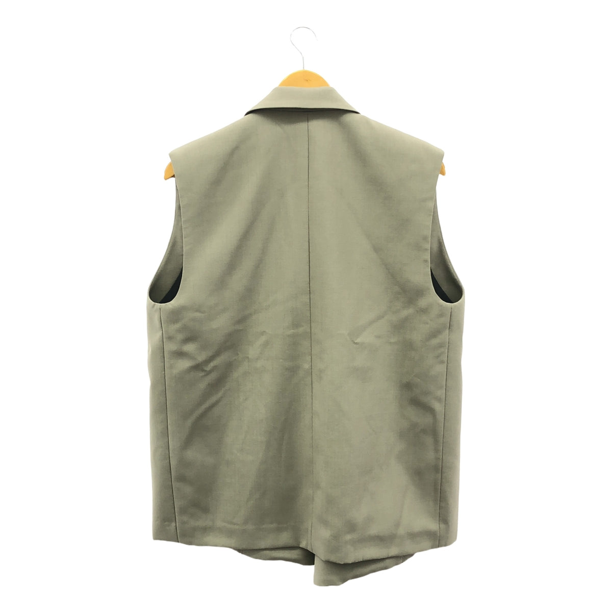 IIROT / イロット | Mohair poplin Tailored Jacket ジレ | F | ベージュ | レディース