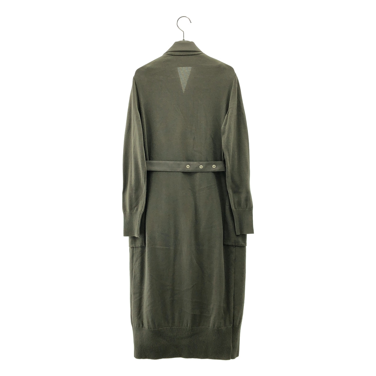 sacai サカイ 2021SS 異素材切替コート　サイズ1 sacai / サカイ | 異素材切替 ニット ドッキング ロング コート | 1