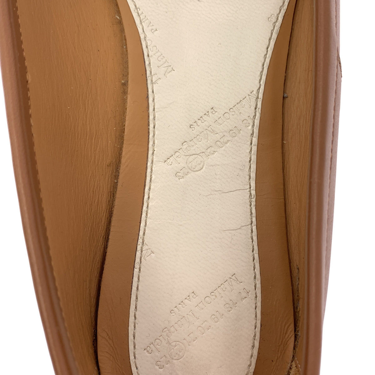 Maison Margiela / メゾンマルジェラ | tabi / タビ レザー バレエシューズ 足袋 | 36 1/2 | レディース