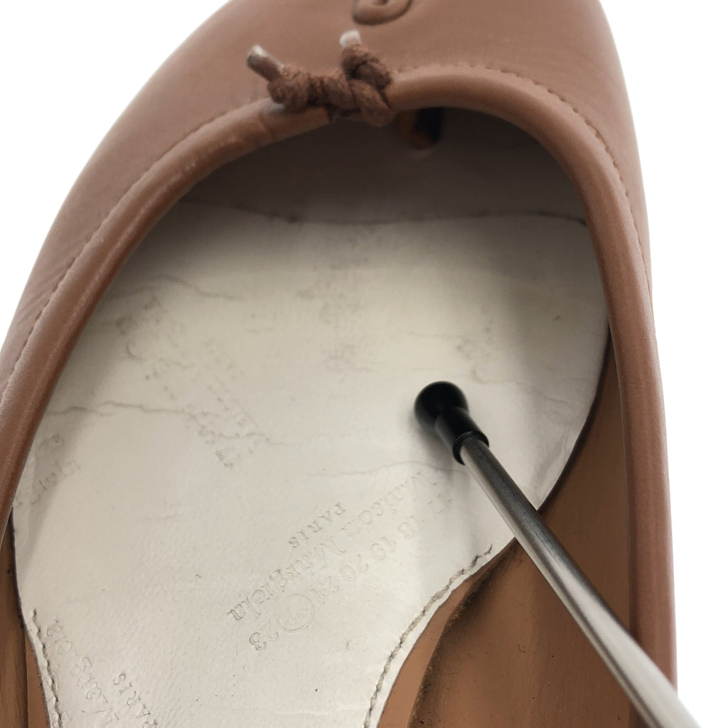 Maison Margiela / メゾンマルジェラ | tabi / タビ レザー バレエシューズ 足袋 | 36 1/2 | レディース